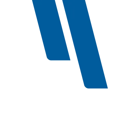 Two blue stripes