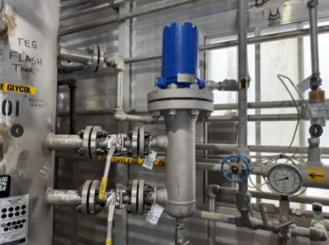 Close up image of assembly