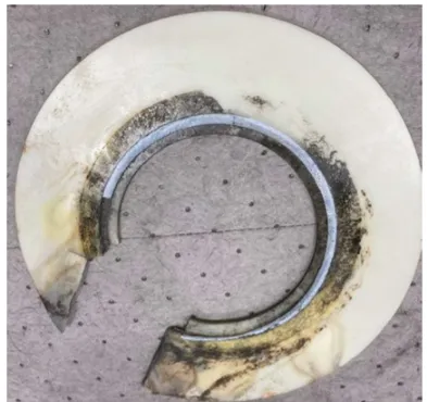 Failed gasket