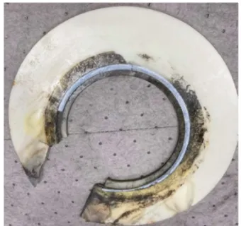 Failed gasket